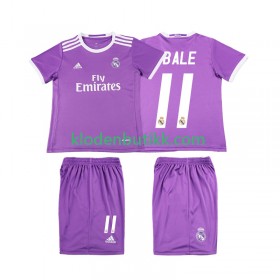 Real Madrid Bale 11 2016 2017 Barn Retro Borte Fotballdrakt Kortermet